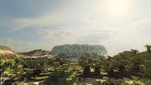 Download Meiva - Dance of the Elements Survival Map Download volcano hidden by frozen water