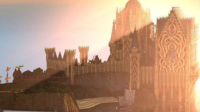 Cair Paravel minecraft castle building ideas 3
