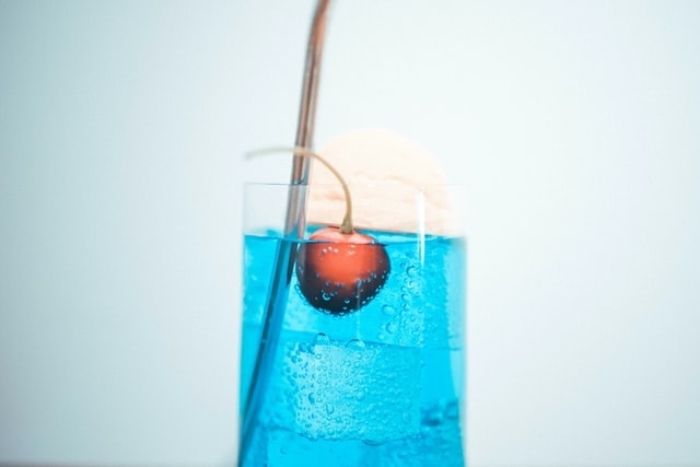 Iced Blue Tea Iced Blue Tea