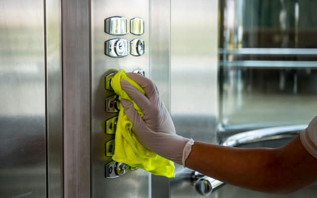Deep cleaning for Covid 19 at APX