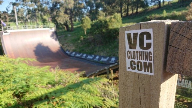 Quarter pipe at the Mega Ramp Australia