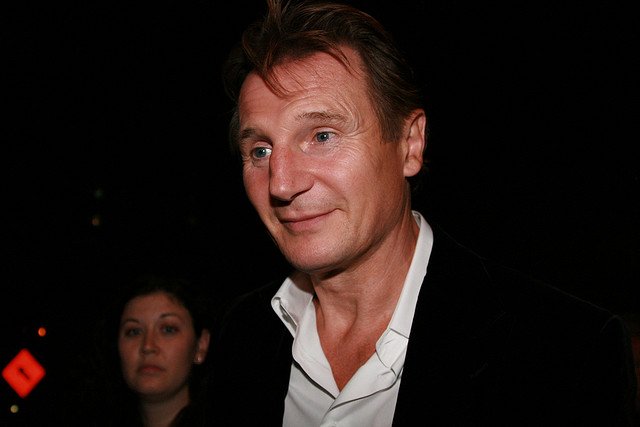 Liam Neeson http://www.flickr.com/photos/karenseto/2839453438/