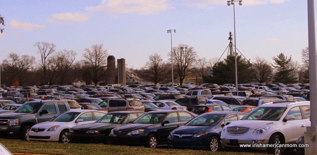 Oxmoor Mall Parking Lot - Black Friday 2012