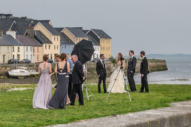 An Irish wedding in Galway Ireland