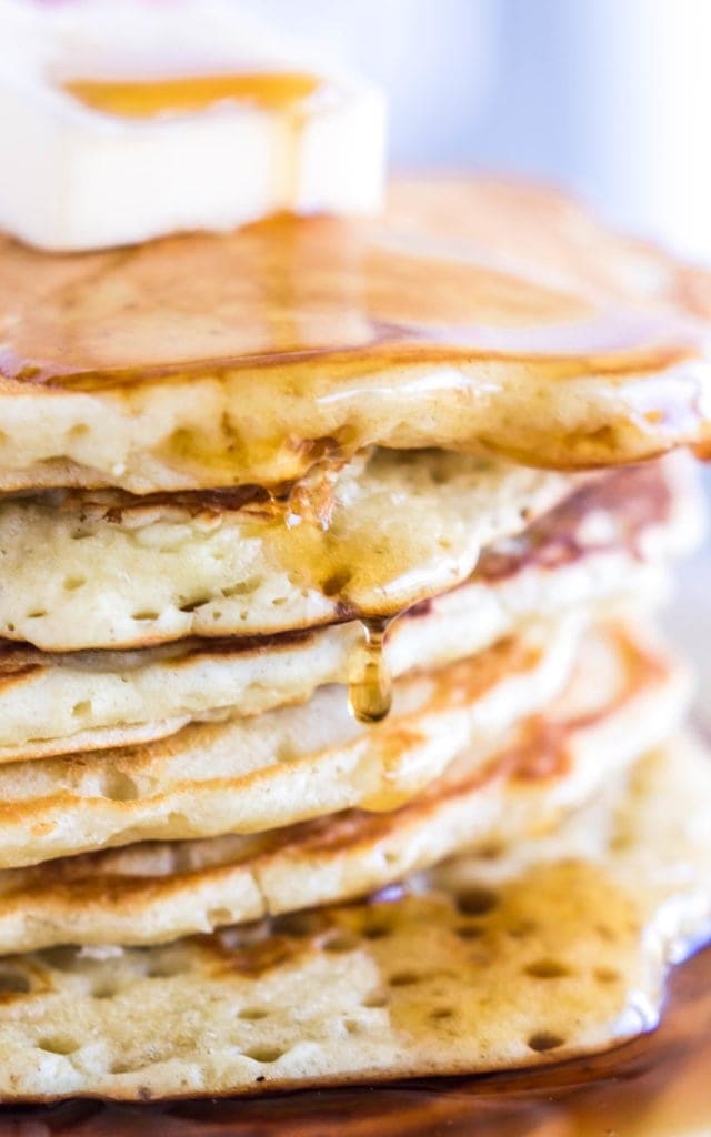 Easy Pancakes from Scratch Sweet Tea & Thyme