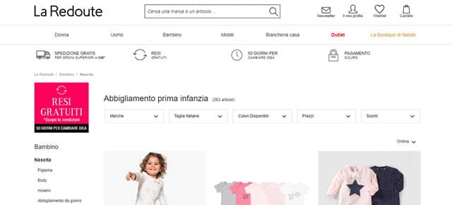 I Migliori Negozi Online di Abbigliamento Neonato