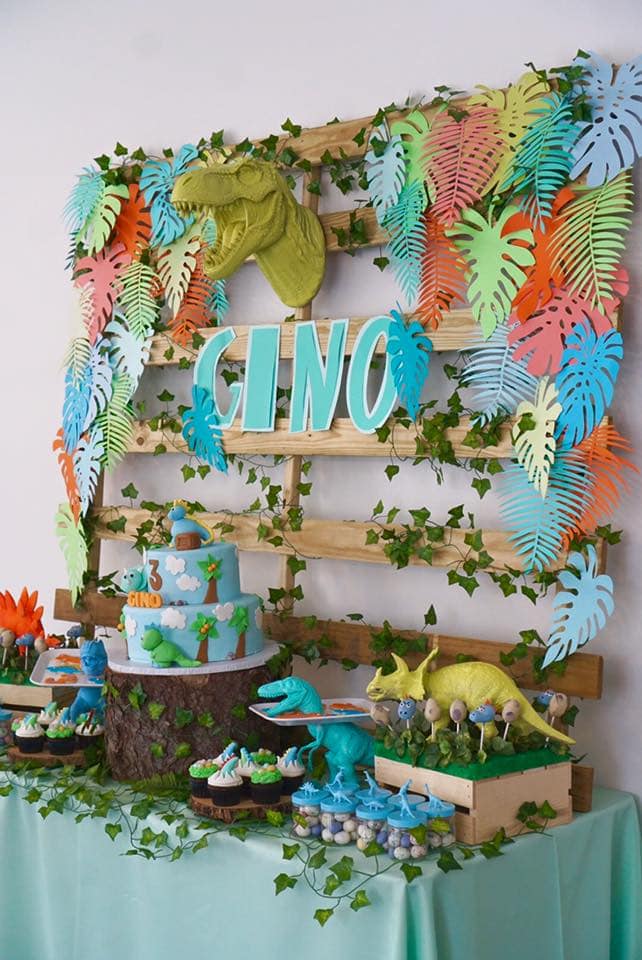 Totally Roarsome Dinosaur Inspired Birthday Party Pretty