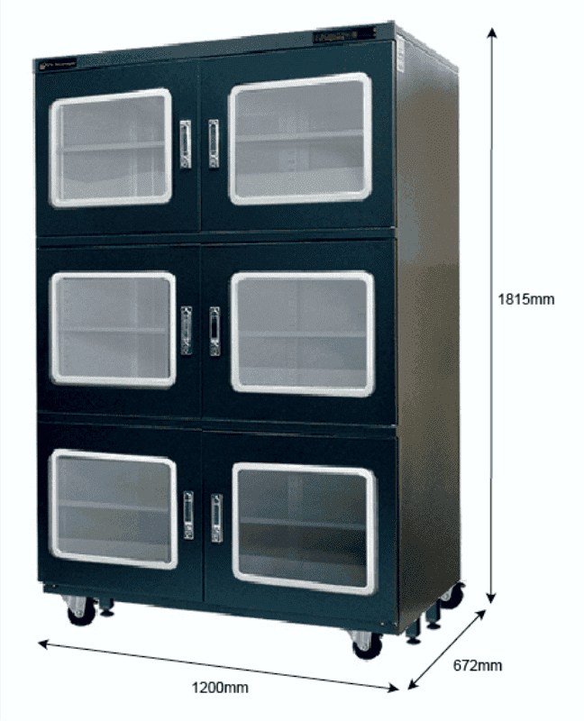 X2B 1200 - <5%RH Dry Cabinet | 1250L | smtdryboxes.com