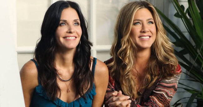 Jennifer Aniston e Courteney Cox Jennifer Aniston e Courteney Cox