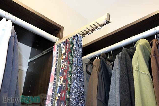 Easy Closets Tie Rack