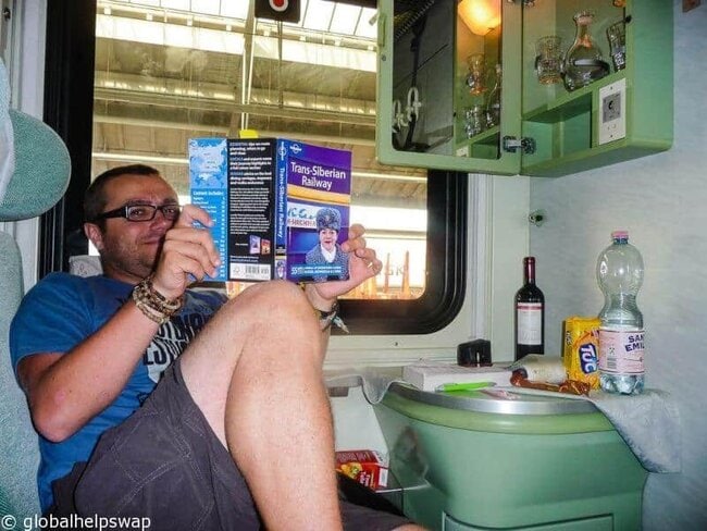 How we nearly starved on our first long train journey