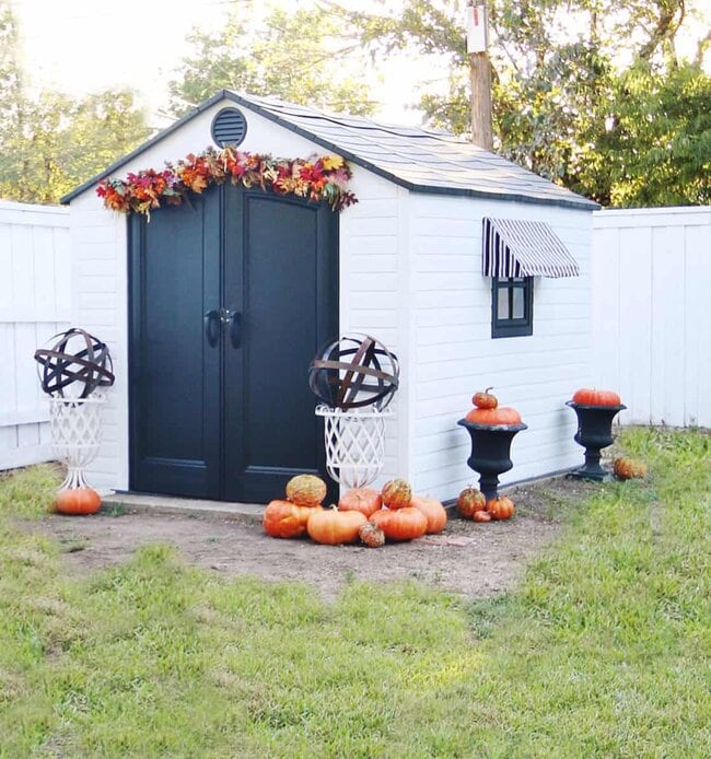 Easy Garden Shed Decorating Ideas Thistlewood Farm