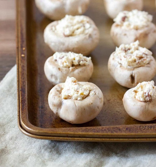 Bacon Stuffed Mushrooms