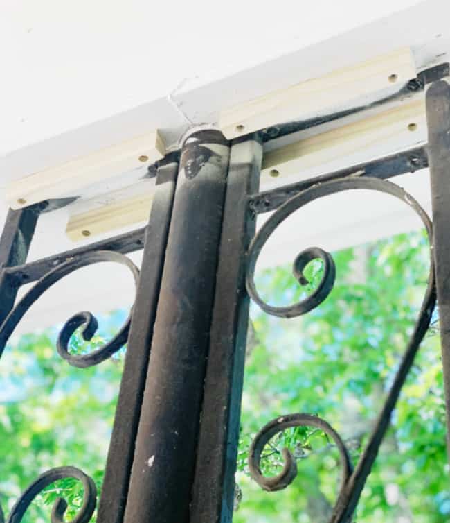 How To Cover Metal Columns Thistlewood Farm