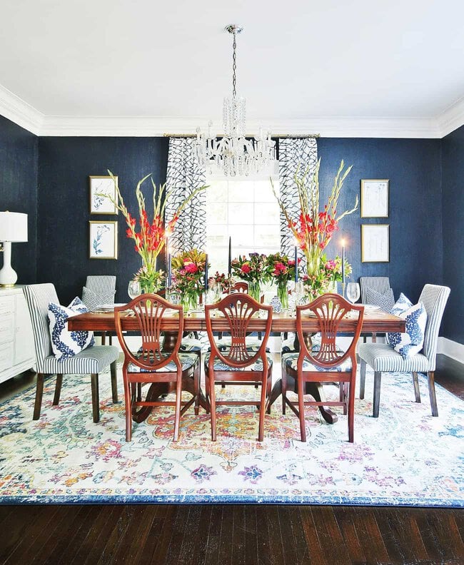 Before And After Dining Room Makeover With The Sherwin Williams Color Of The Year Thistlewood Farm