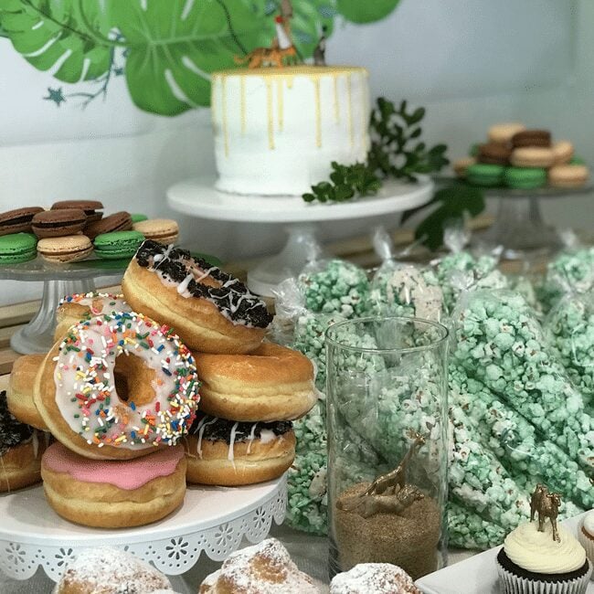 Jungle Birthday Party Desserts Jungle Birthday Party Desserts