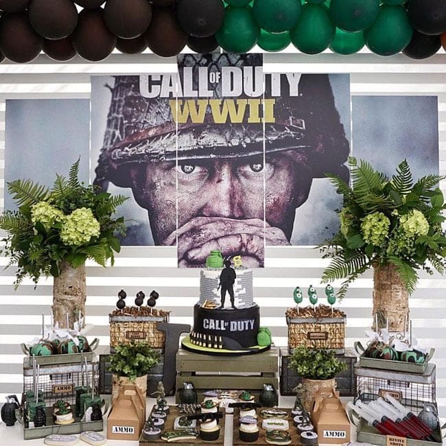 Call of Duty Birthday Party Pretty My Party Party Ideas