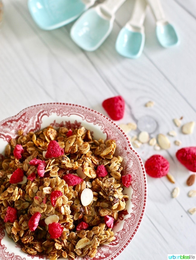 Easy Brown Butter Almond Granola Recipe Packed with Protein