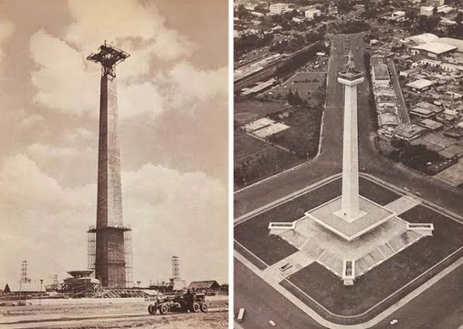 pembangunan monas