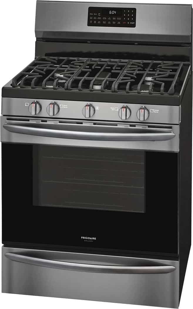 image of Frigidaire GCRG3060AD Air Fry Black Stainless Steel range