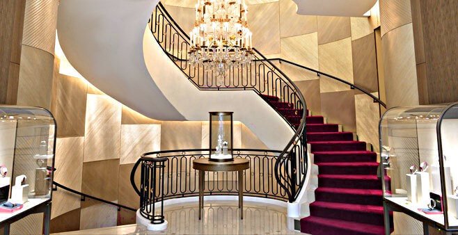 Foyér Cartier Hong Kong 2 Canton Rd. Foyér Cartier Hong Kong 2 Canton Rd.