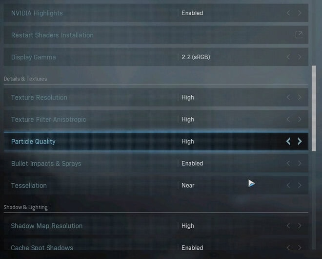 warzone on budget pc high settings