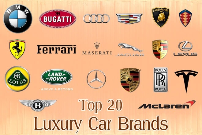 Top 20 Luxury Car Brands | Fine High Living