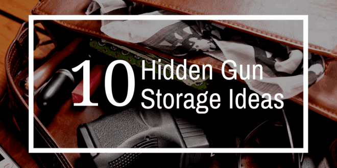 10 Hidden Weapon Storage Ideas: Secret Drawers, Fake Books ...