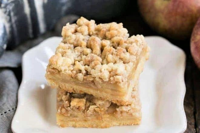 Caramel Apple Pie Toffee Bars featured image