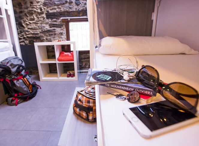 Confortable dorms at Mountain Hostel Tarter