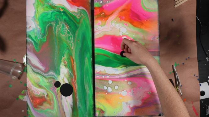 Black Canvas Paintings Acrylic Pouring Neons Homebody Hall I love pretty much everything about it. black canvas paintings acrylic