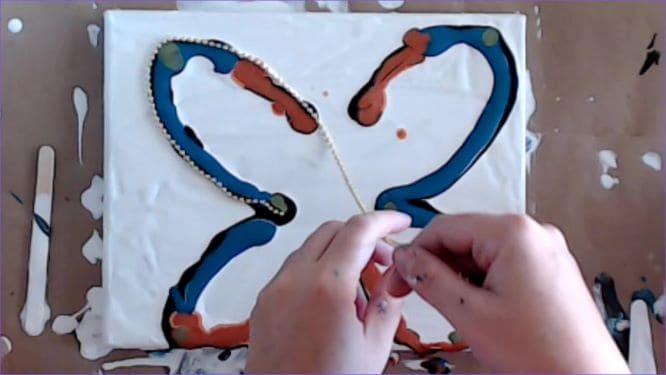 How To Paint A Butterfly Painting With Acrylic Pouring Homebody Hall