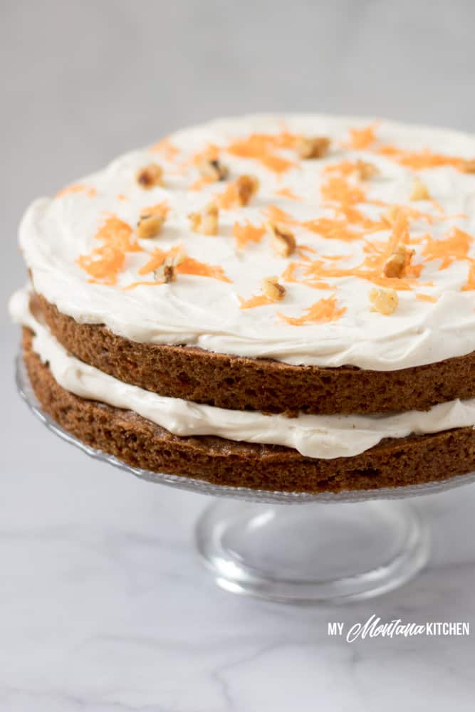 How to Make the Best Low Carb Carrot Cake (Gluten Free, Keto, Sugar Free)