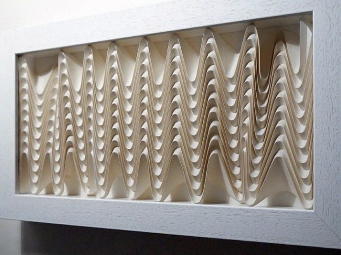 Tessellating Patterns Formed From Intricately Folded Paper by Polly Verity - @This Is Colossal 1 Polly Verity