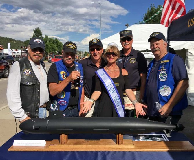 Beti Kristof and USS South Dakota Sturgis 2016 - Beti Kristof and USS South Dakota