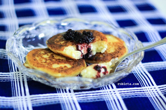 tortitas de queso fresco syrnyky