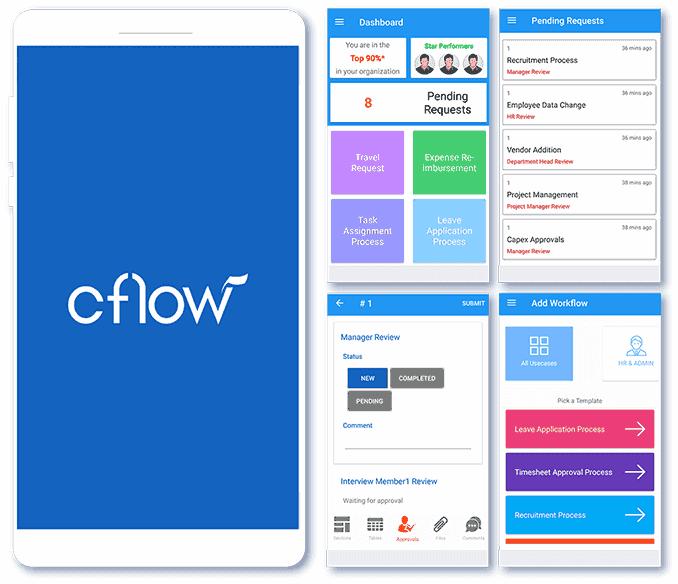 Workflow app features Workflow app features