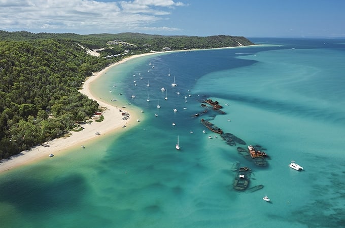 Moreton Island - short break brisbane