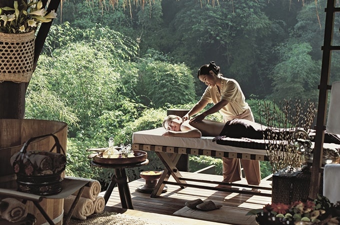 Four Seasons tented camp golden triangle - Thailand spa