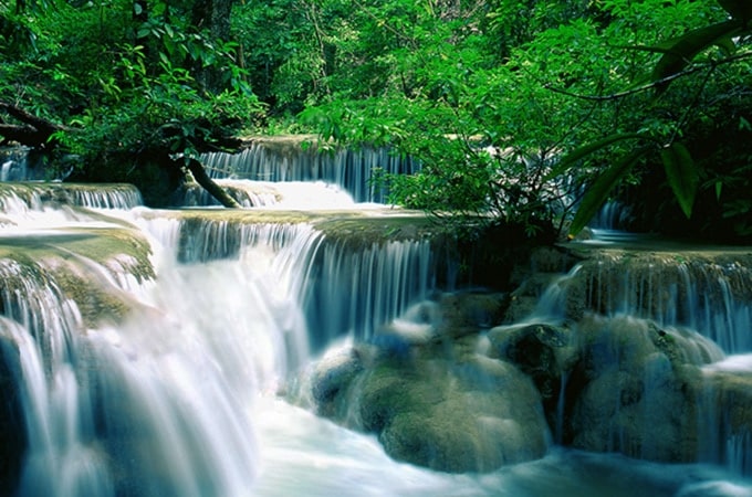 Erawan Waterfall, Thailand