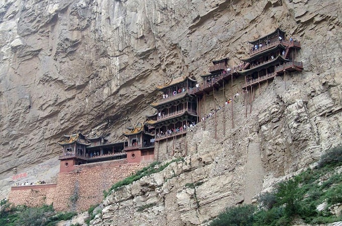 The hanging monastery - asian temples