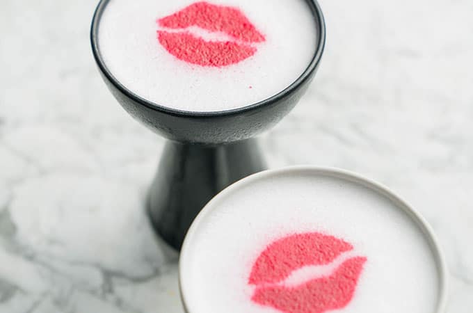 Bikini serves up inventive cocktails, like the Hot Lips Chocolate Kiss, a bright blend of red berry-infused gin, white chocolate liqueur and chipotle-infused white vermouth. - Seminyak