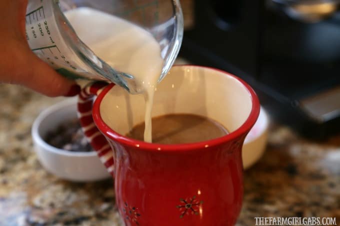 Skip the coffee house and brew your own delicious Peppermint Mocha Latte in a Ninja Coffee Bar® System!