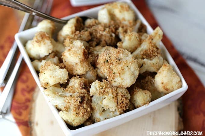 This Easy Breaded Cauliflower is the perfect side dish for any occasion. It's the perfect addition to your holiday menu. It's the one side dish that is always served at our Thanksgiving dinner.