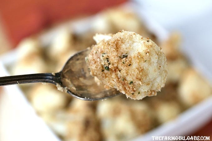 This Easy Breaded Cauliflower is the perfect side dish for any occasion. It's the perfect addition to your holiday menu. It's the one side dish that is always served at our Thanksgiving dinner.