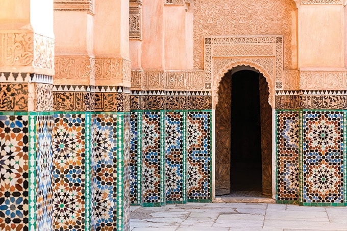 Marrakech - romantic destinations 2018