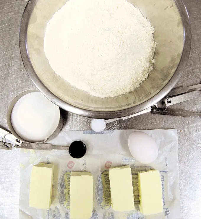 short dough ingredients