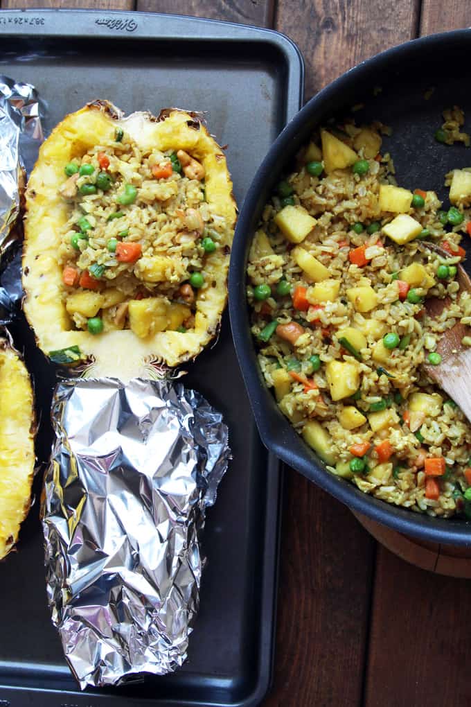 Thai Pineapple Fried Rice » LeelaLicious