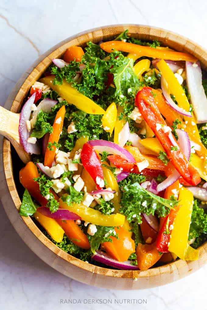 healthy kale salad recipe