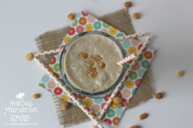 Peanut Butter Jelly Milkshake Www Thefarmgirlgabs Com